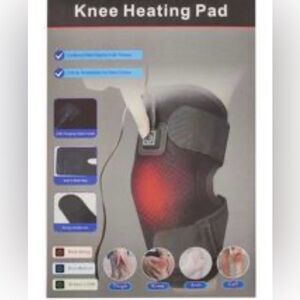 Knee Heating Pad - Black